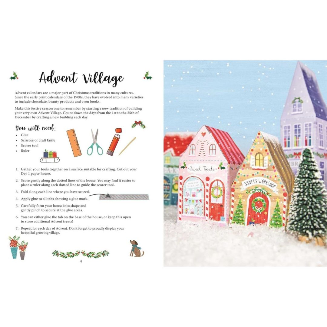 Advent Craft Kit - Christmas Village