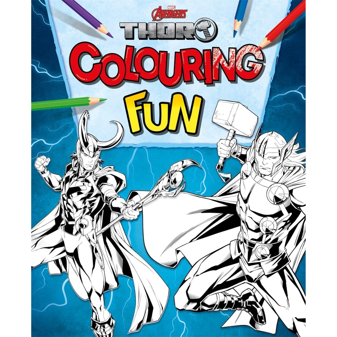 Colouring Fun - Marvel - Thor