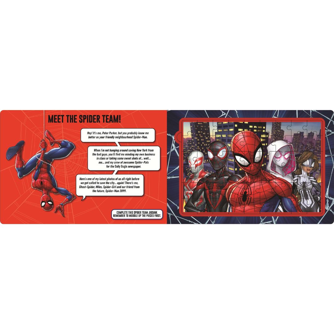 Autumn Marvel Spider-Man - Jigsaw Book