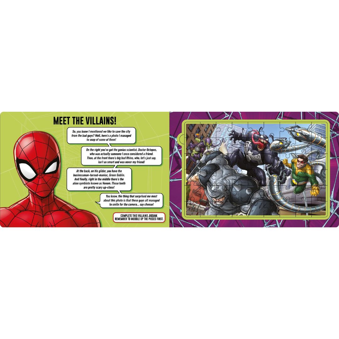 Autumn Marvel Spider-Man - Jigsaw Book