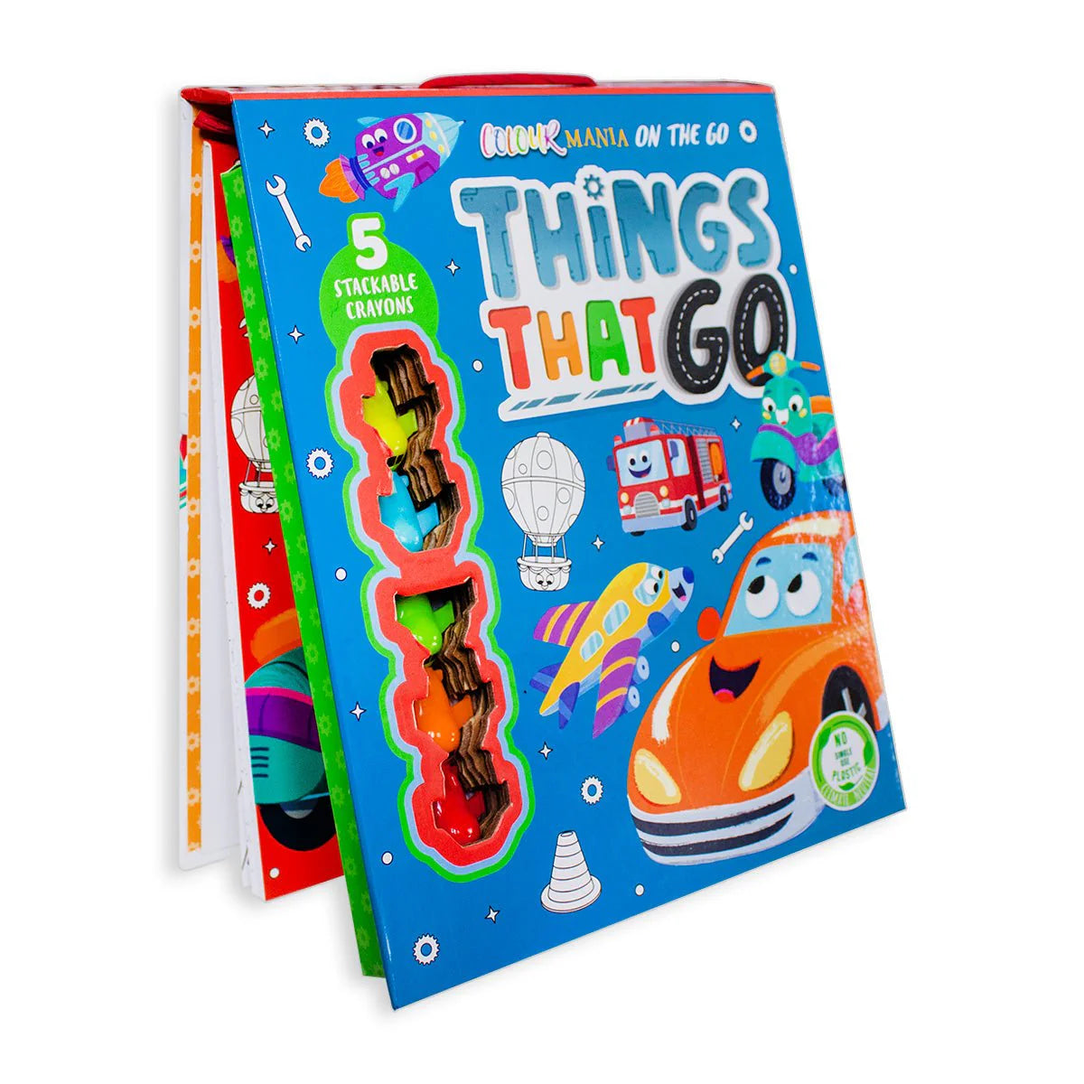 Things That Go Colouring Book