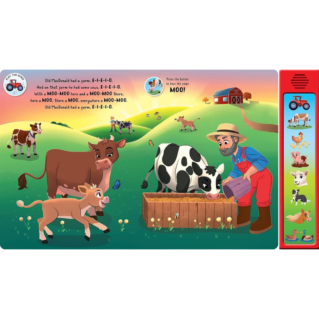 Old MacDonald Had A Farm - 8-Button Sound Board Book