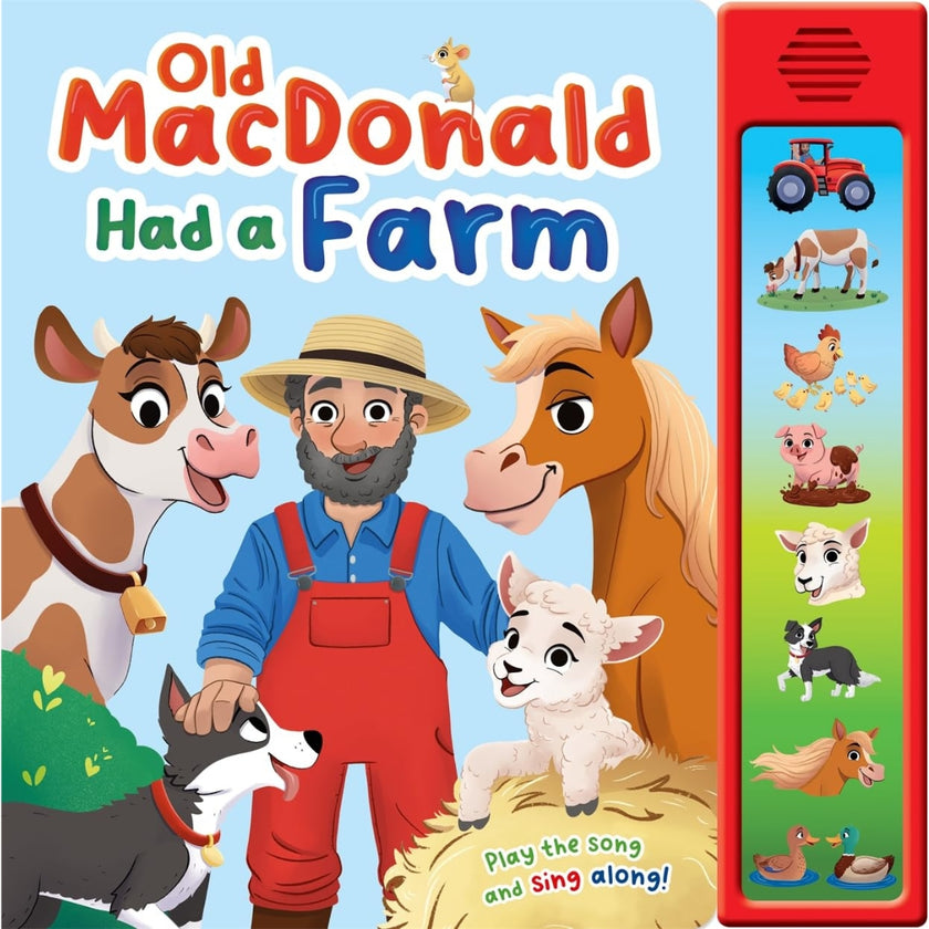 Old MacDonald Had A Farm - 8-Button Sound Board Book