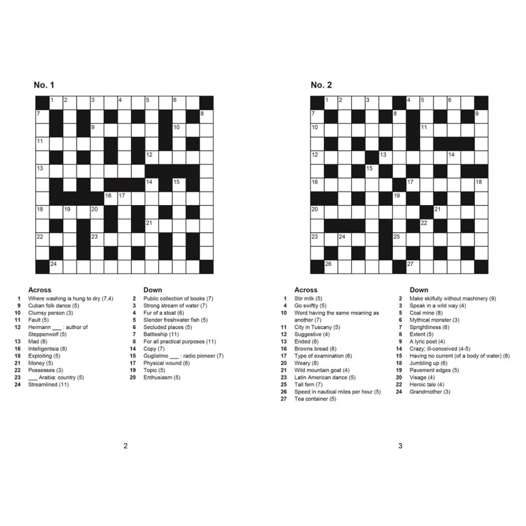 Take 5 Bumper Crosswords