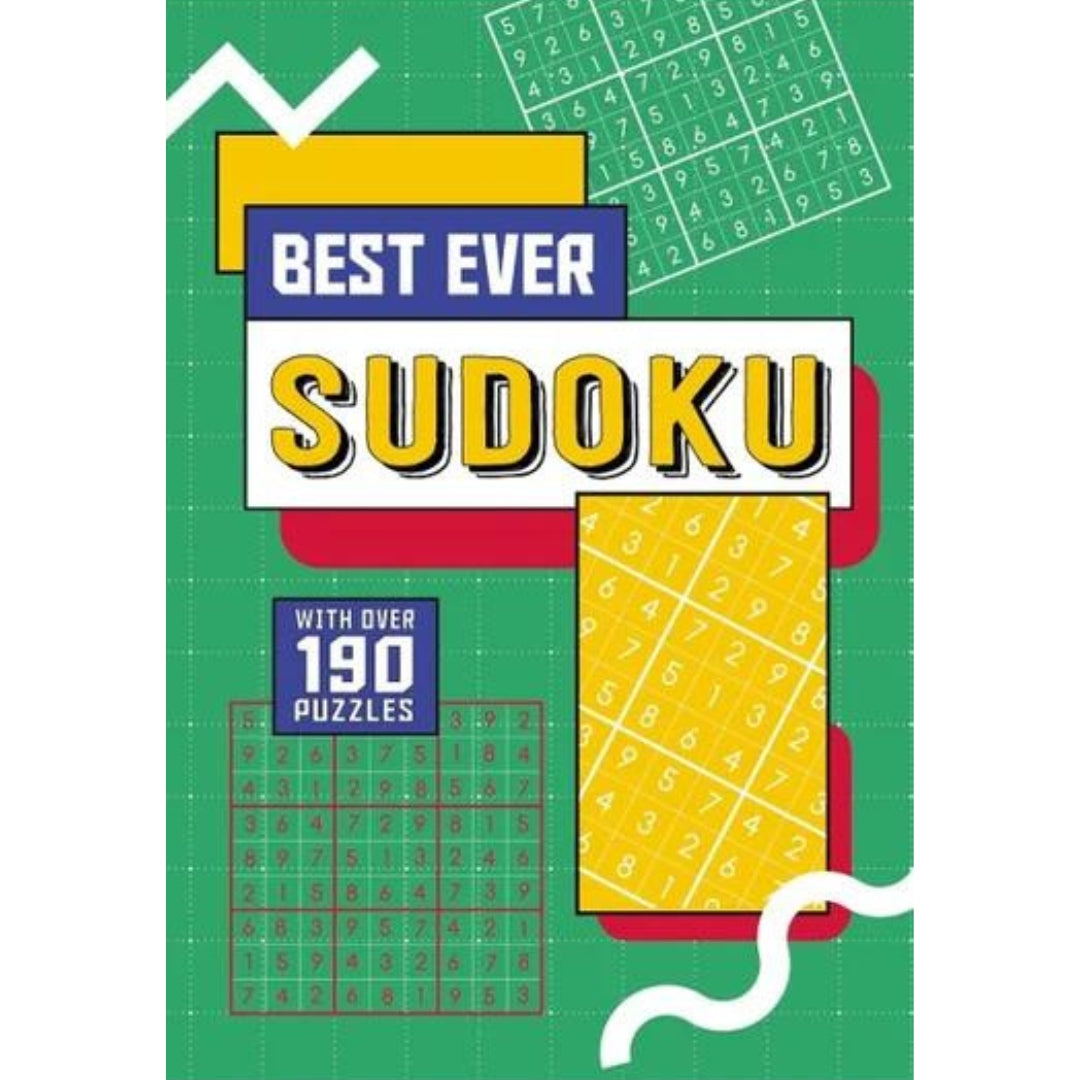 Best Ever Sudoku With Over 190 Puzzles