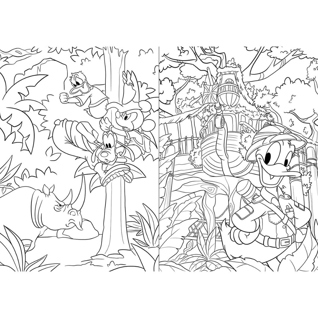 Disney Colouring Book - Disneyland Park