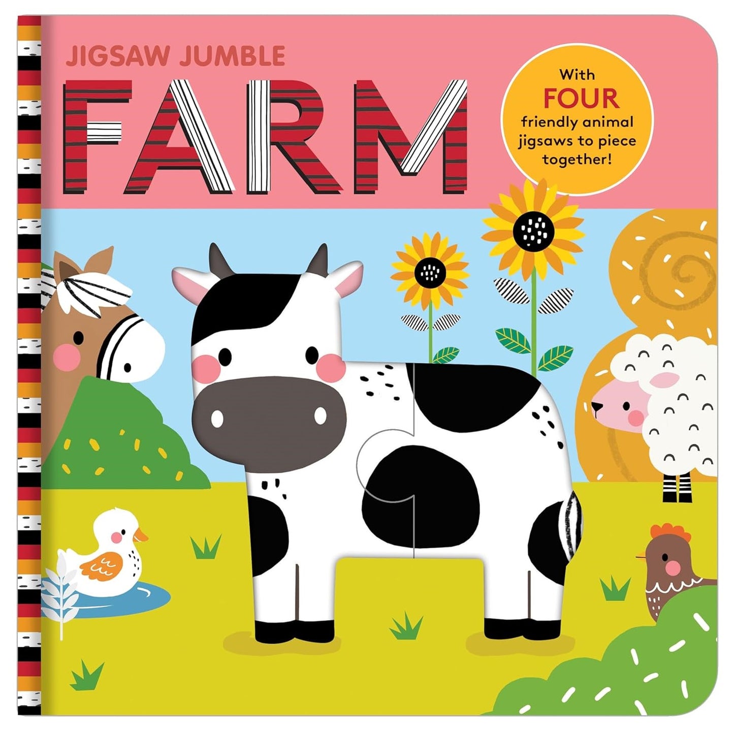 Jigsaw Jumble Farm - Board Book & Jigsaw