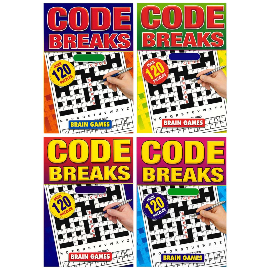 A5 Code Breaks Book - 25-28 x 1pc Assortment