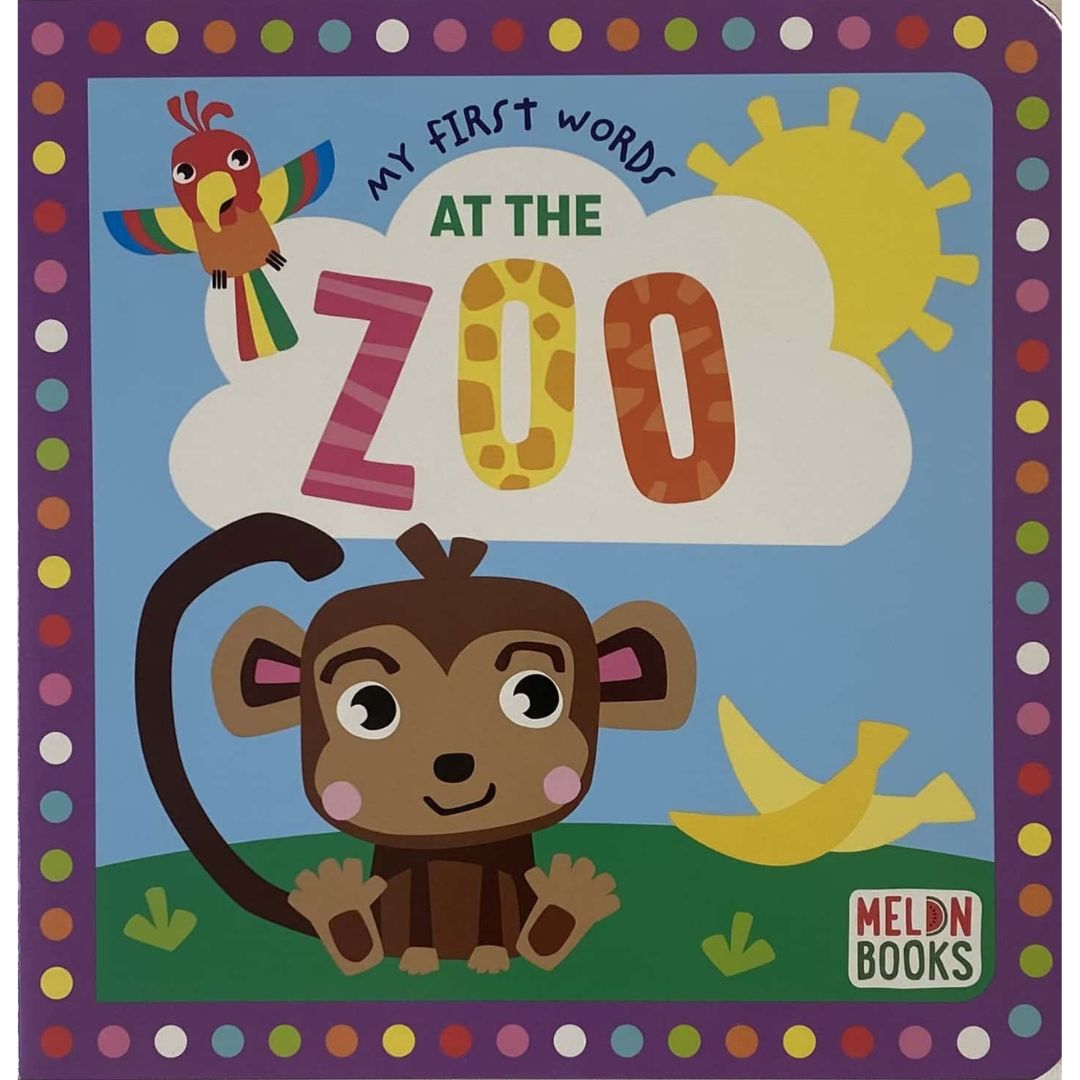 My First Board Books At The Zoo