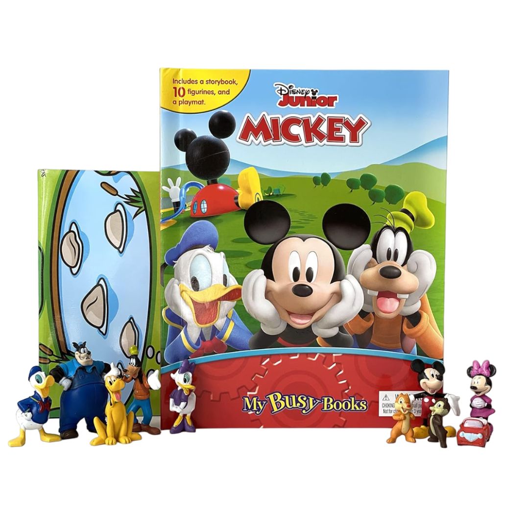 Mickey Mouse Clubhouse - My Busy Book - 10 Figurines and a Playmat