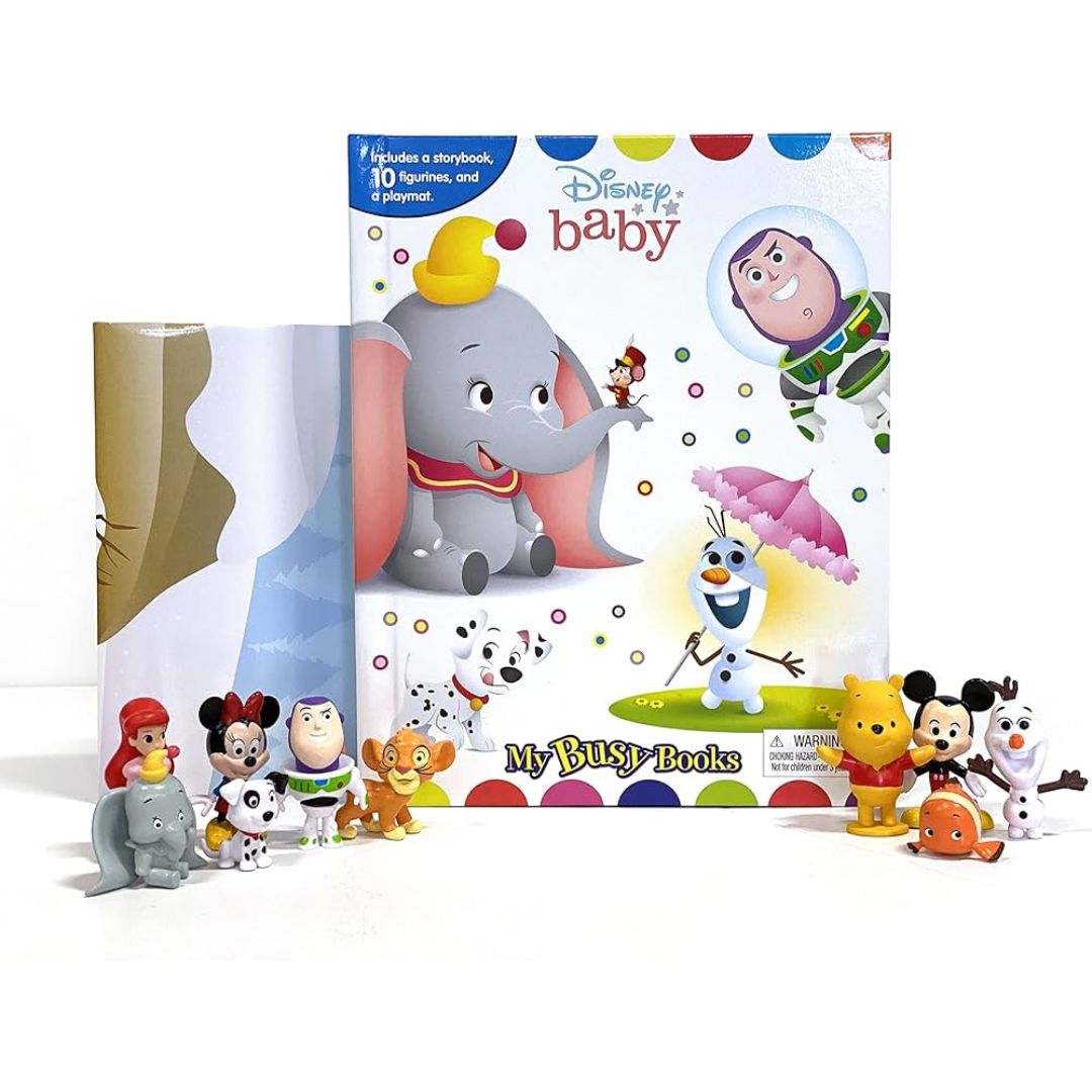 Disney Baby - My Busy Book - 10 Figurines and a Playmat