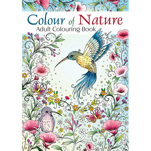 Adult Colouring Book - Colours Of Nature