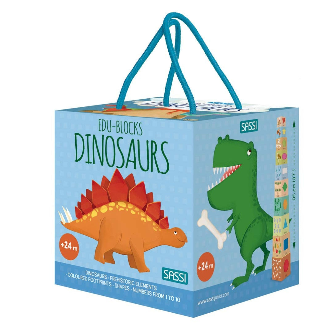 Sassi Edu-Blocks - Dinosaurs