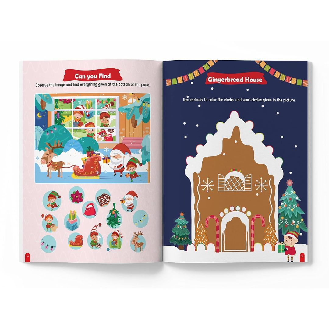 Festive Fun - Christmas Activity Book - Paperback