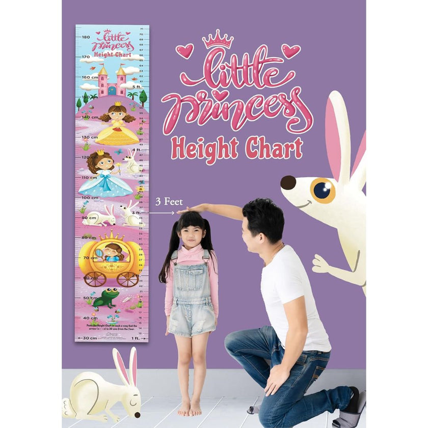 W.H. Height Chart 30 - 180cm - Little Princess