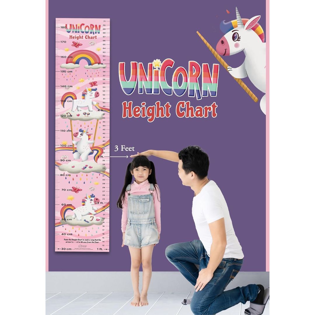 W.H. Height Chart 30 - 180cm - Unicorn