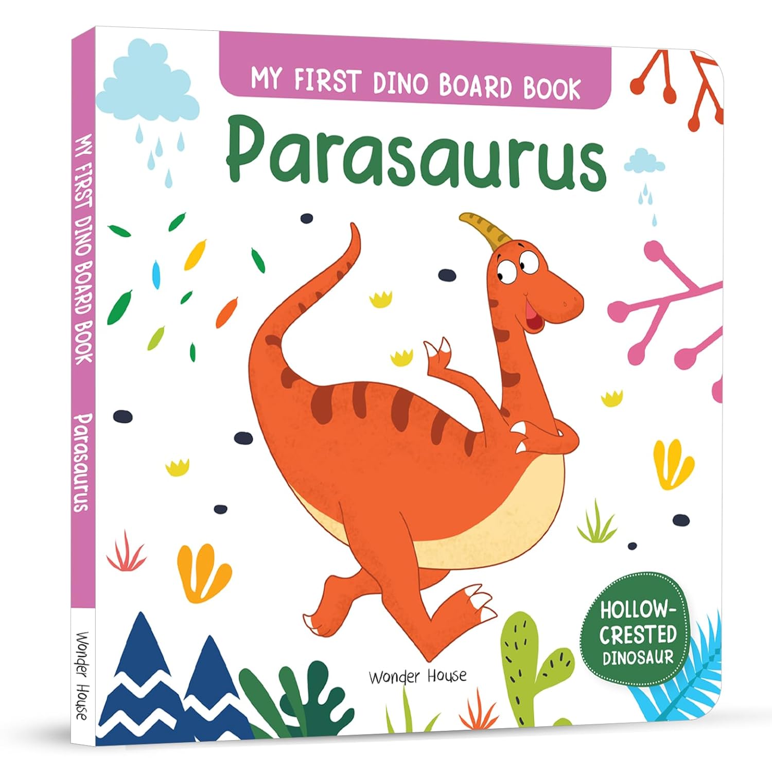 W.H. My First Dino Board Book - Parasaurus