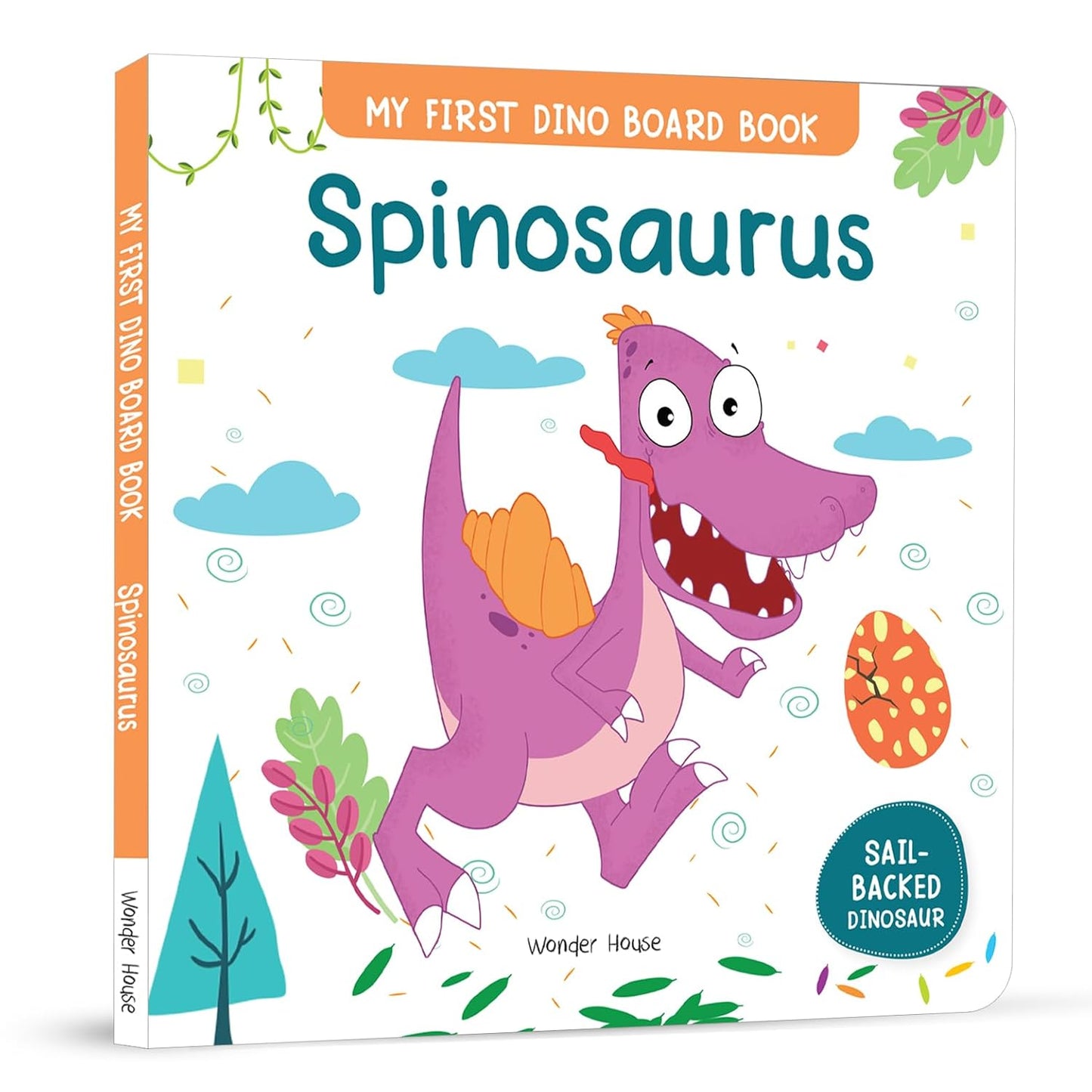 W.H. My First Dino Board Book - Spinosaurus