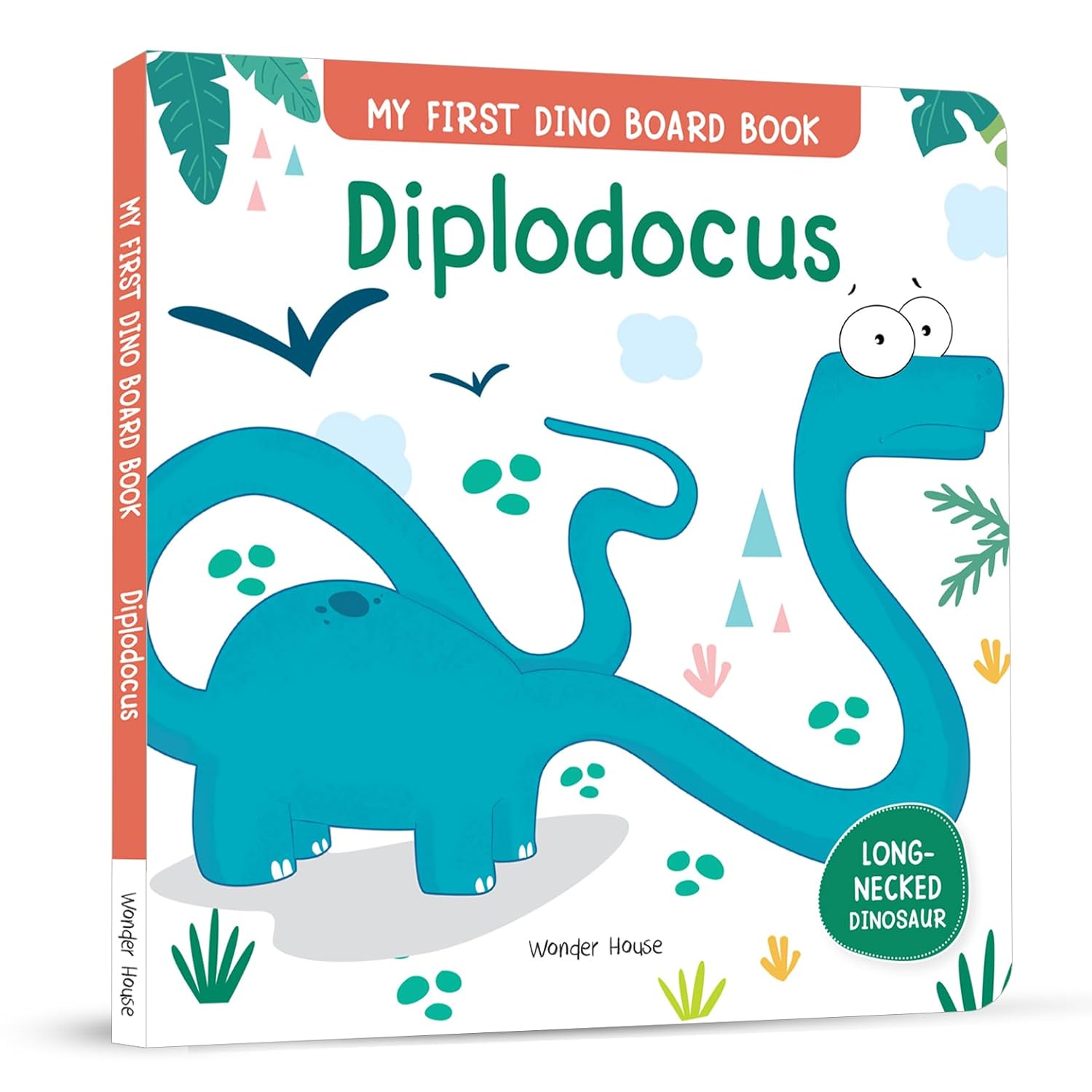 W.H. My First Dino Board Book - Diplodocus