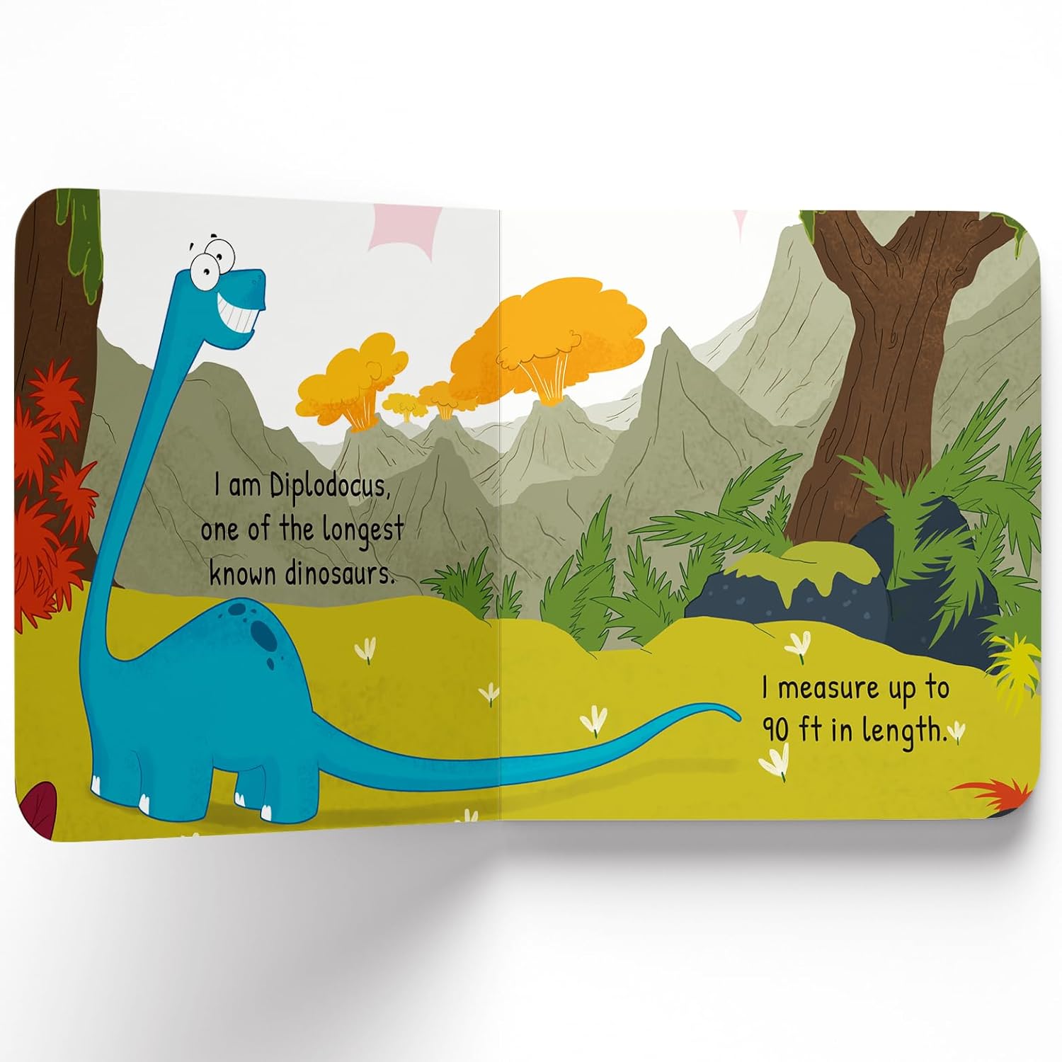 W.H. My First Dino Board Book - Diplodocus