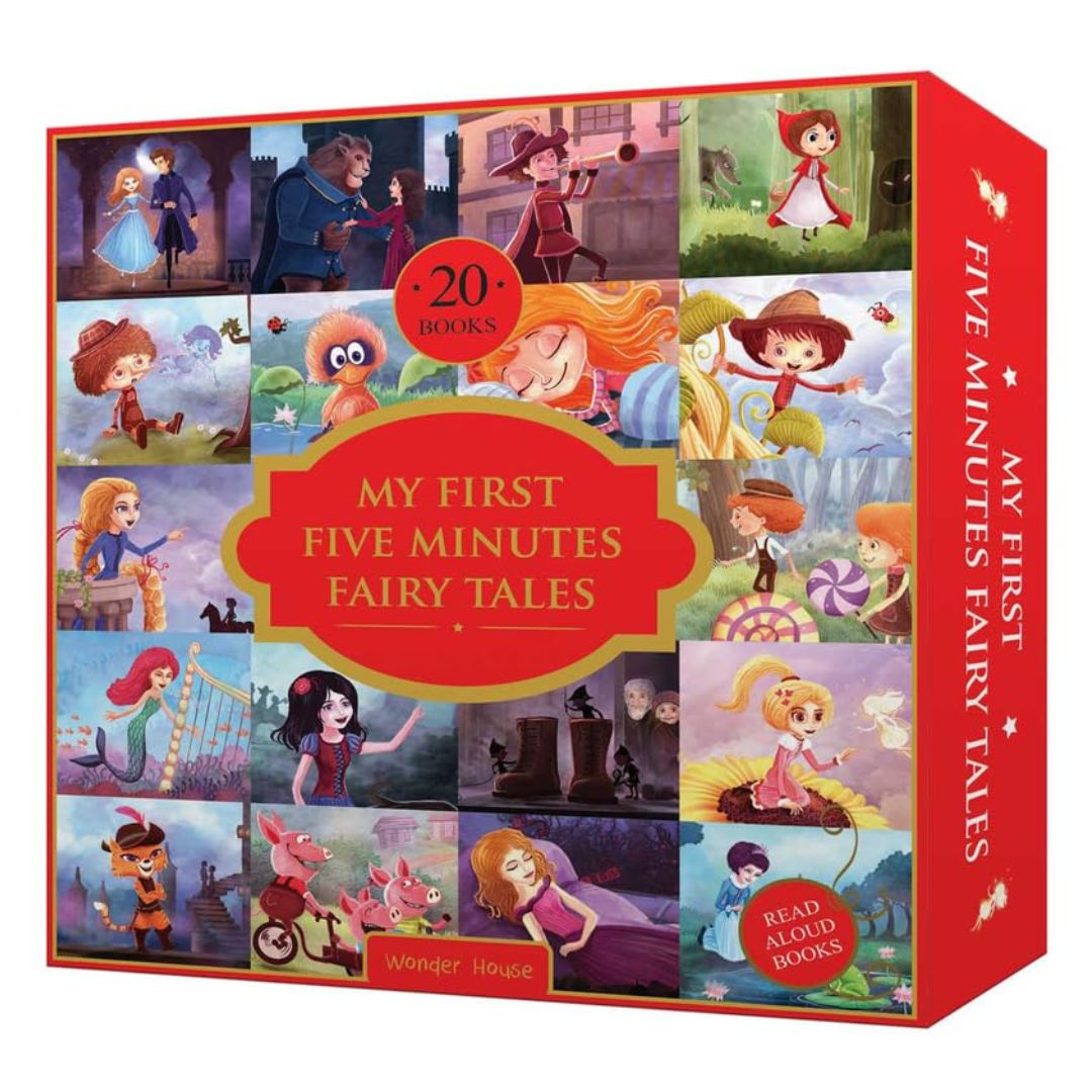 W.H. My First Five Minutes Fairy Tales Boxset Of 20 Books