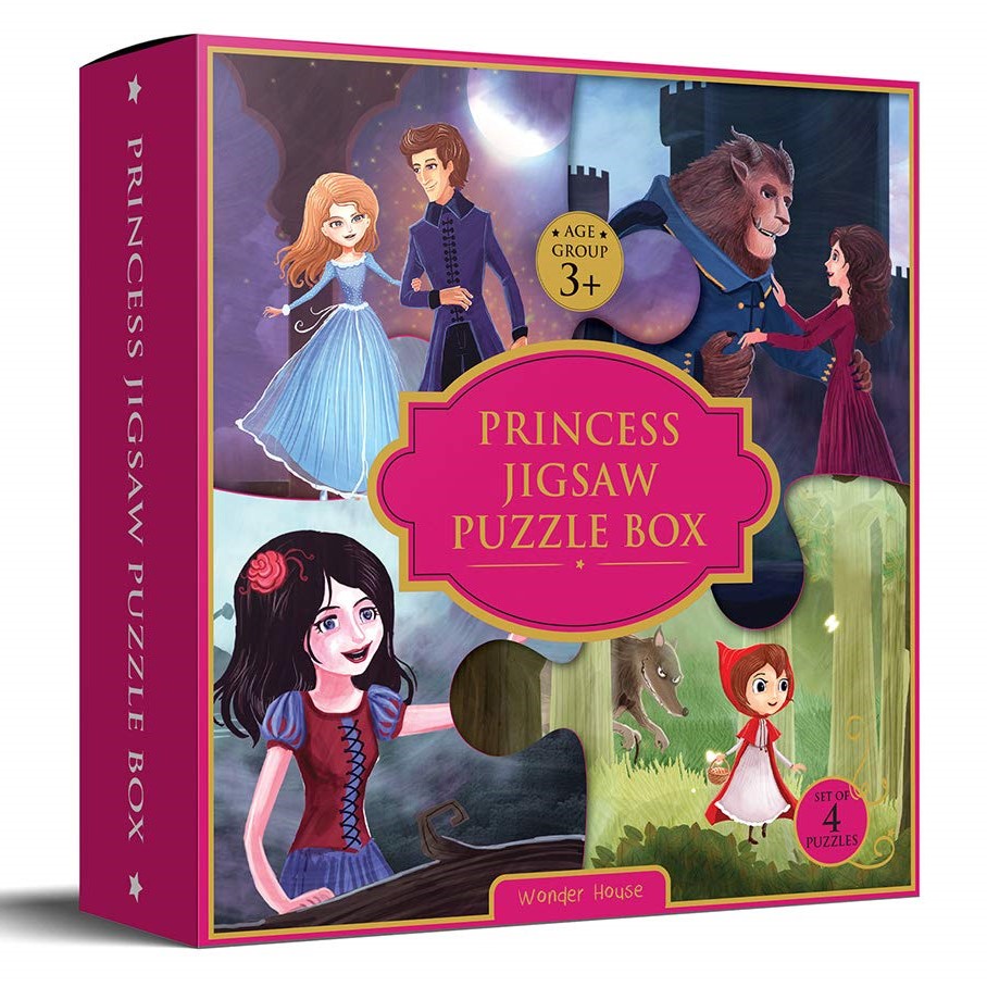 W.H. Princess Jigsaw Puzzle Box