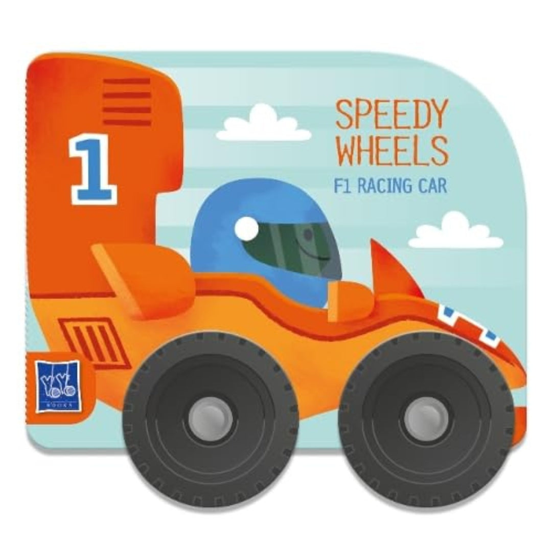 Speedy Wheels - F1 Racing Car - Board Book