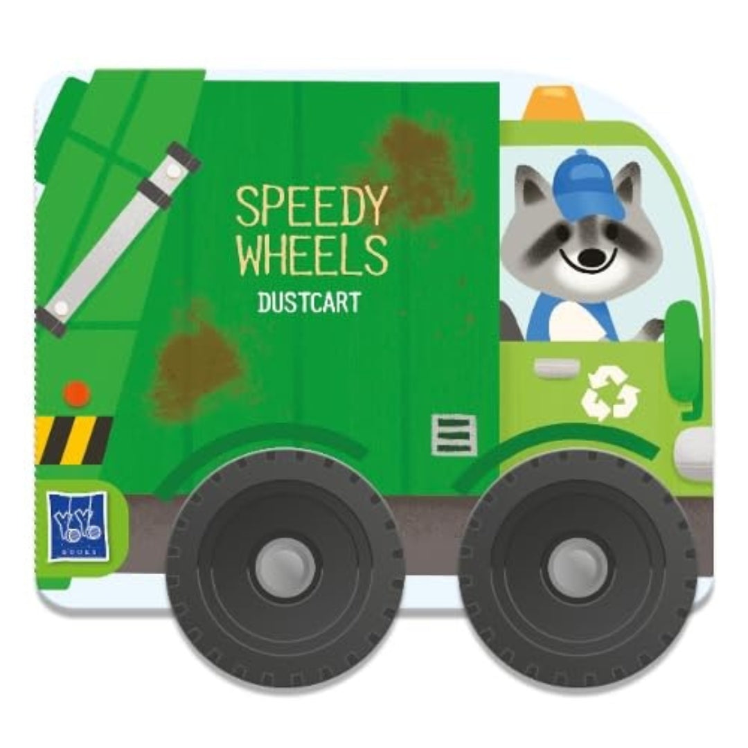 Speedy Wheels - Dust Cart - Board Book