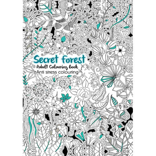 Adult Colouring Book - Secret Forest