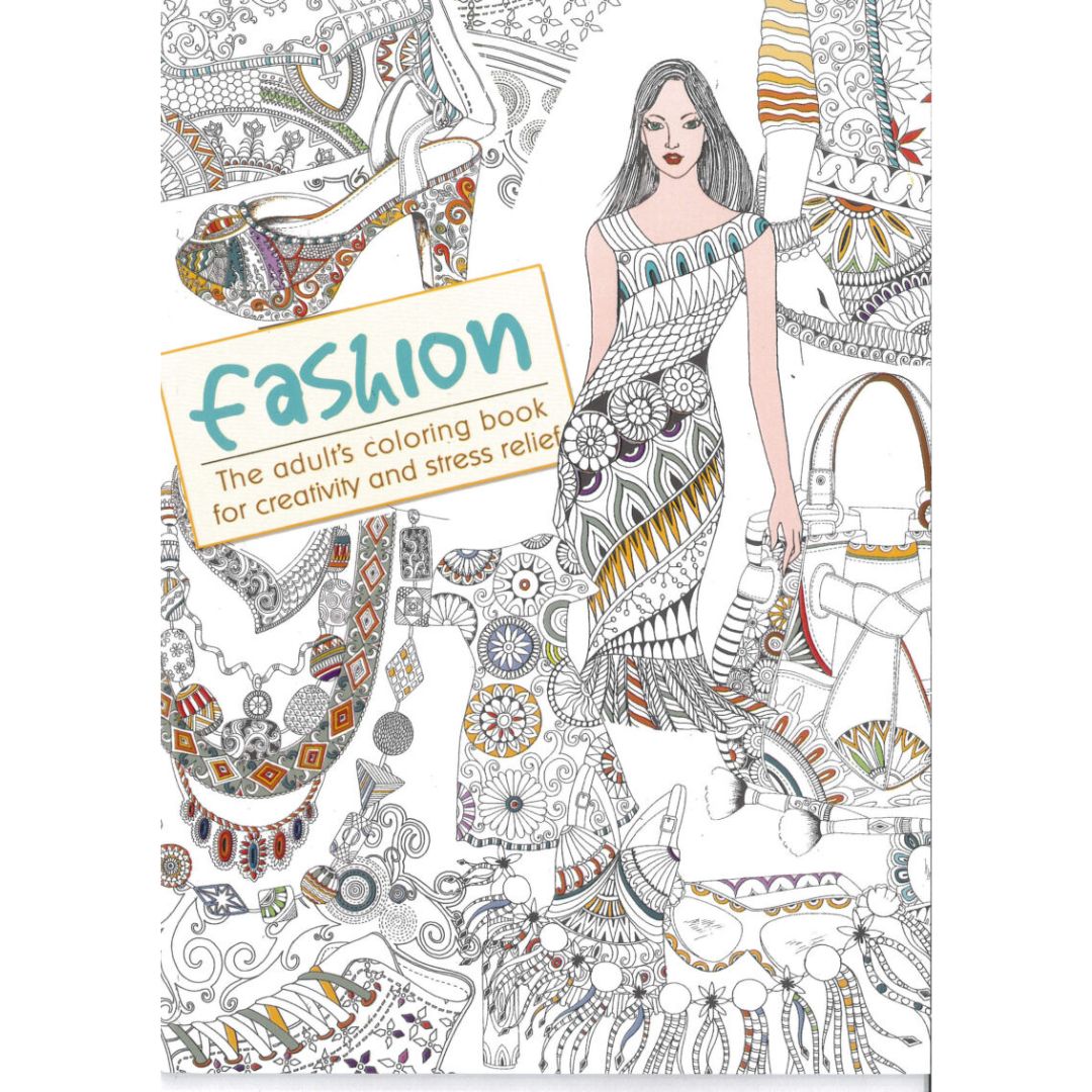 Fashion The Adult's Colouring Book