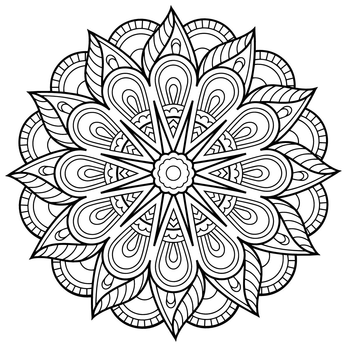 Mandalas Colouring For Mindfulness