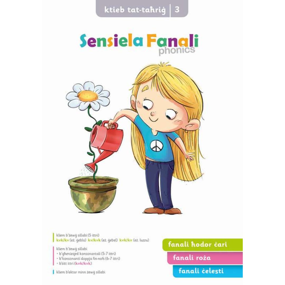 Sensiela Fanali Phonics: Ktieb Tat-Taħriġ 3
