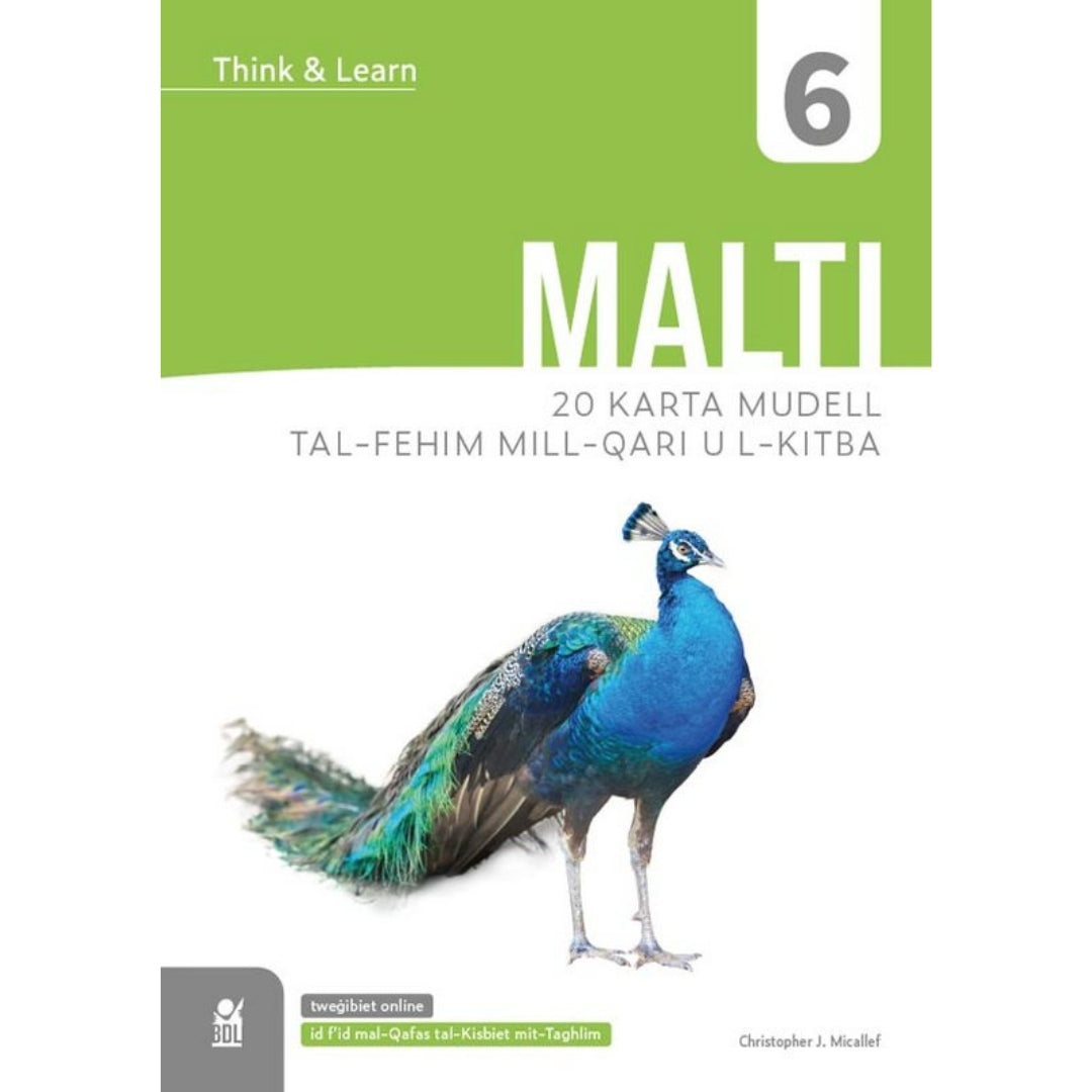 Think & Learn - Year 6 - Malti - 20 Karta Mudell Tal-Fehim Mill-Qari U L-Kitba