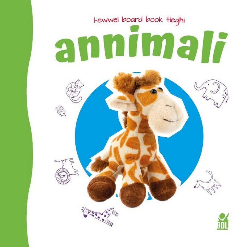 Annimali - L-Ewwel Board Book Tiegħi