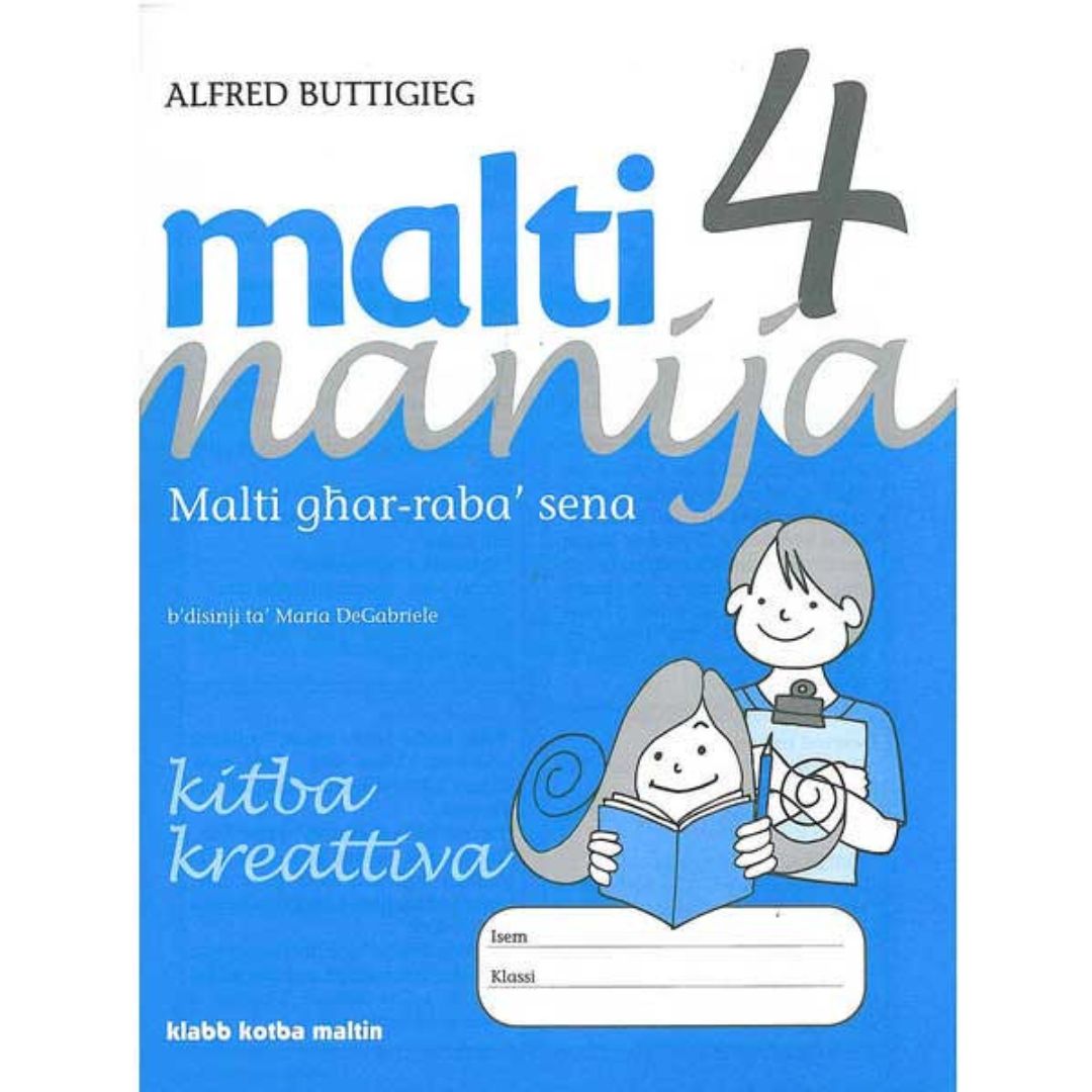 Malti Manija 4 Kitba Kreattiva