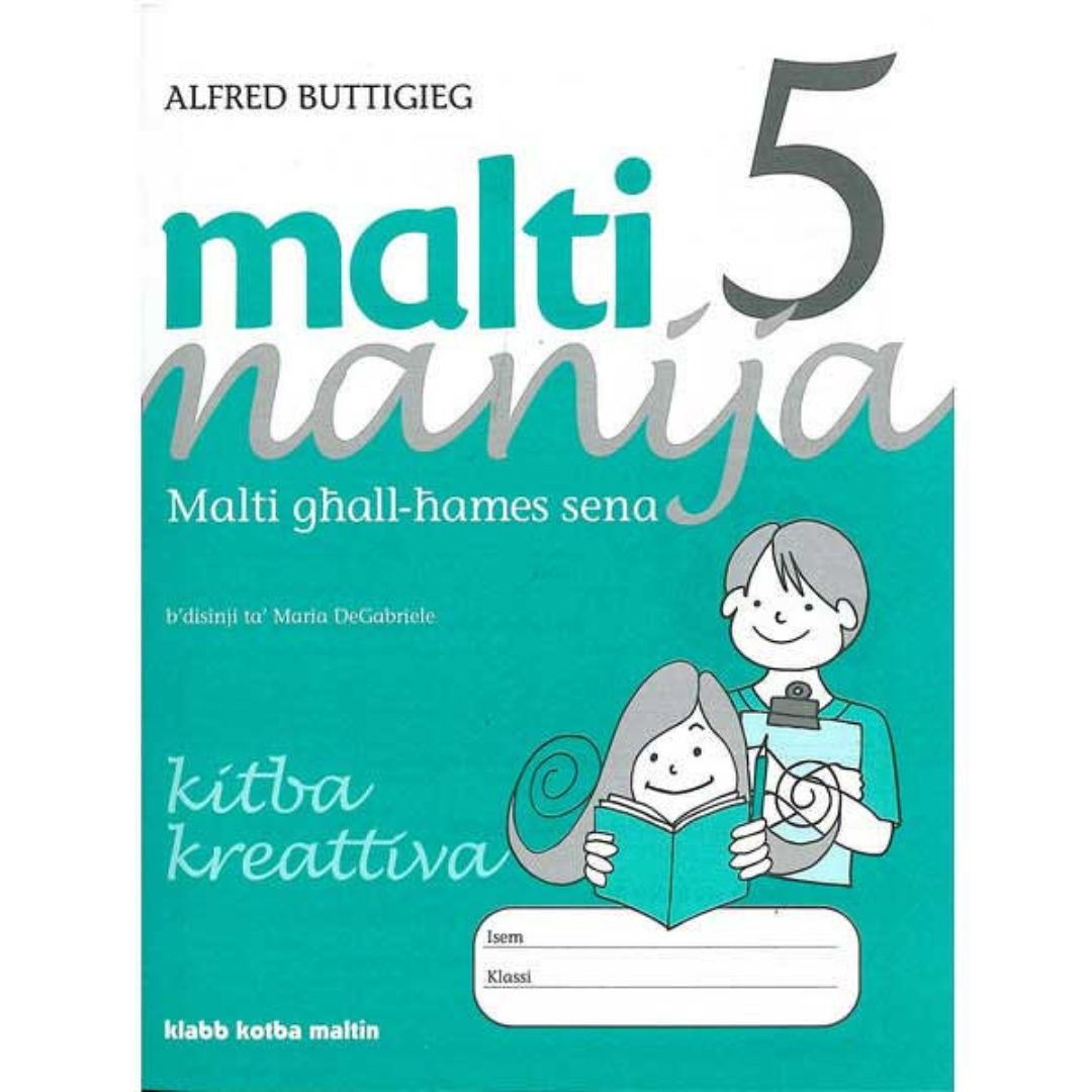 Malti Manija 5 Kitba Kreattiva