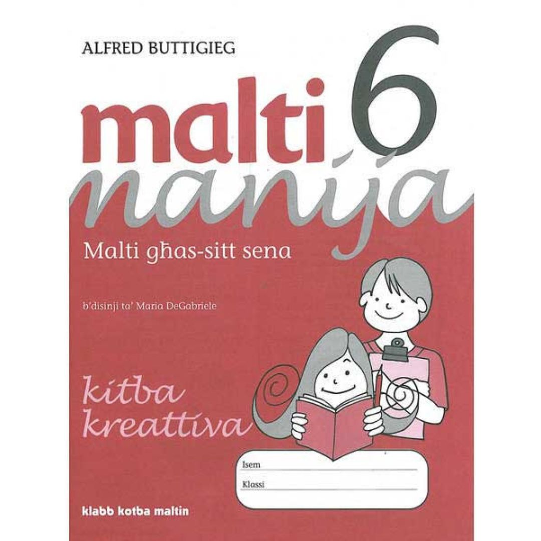 Malti Manija 6 Kitba Kreattiva