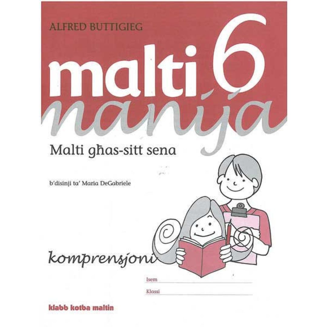 Malti Manija 6 Komprensjoni