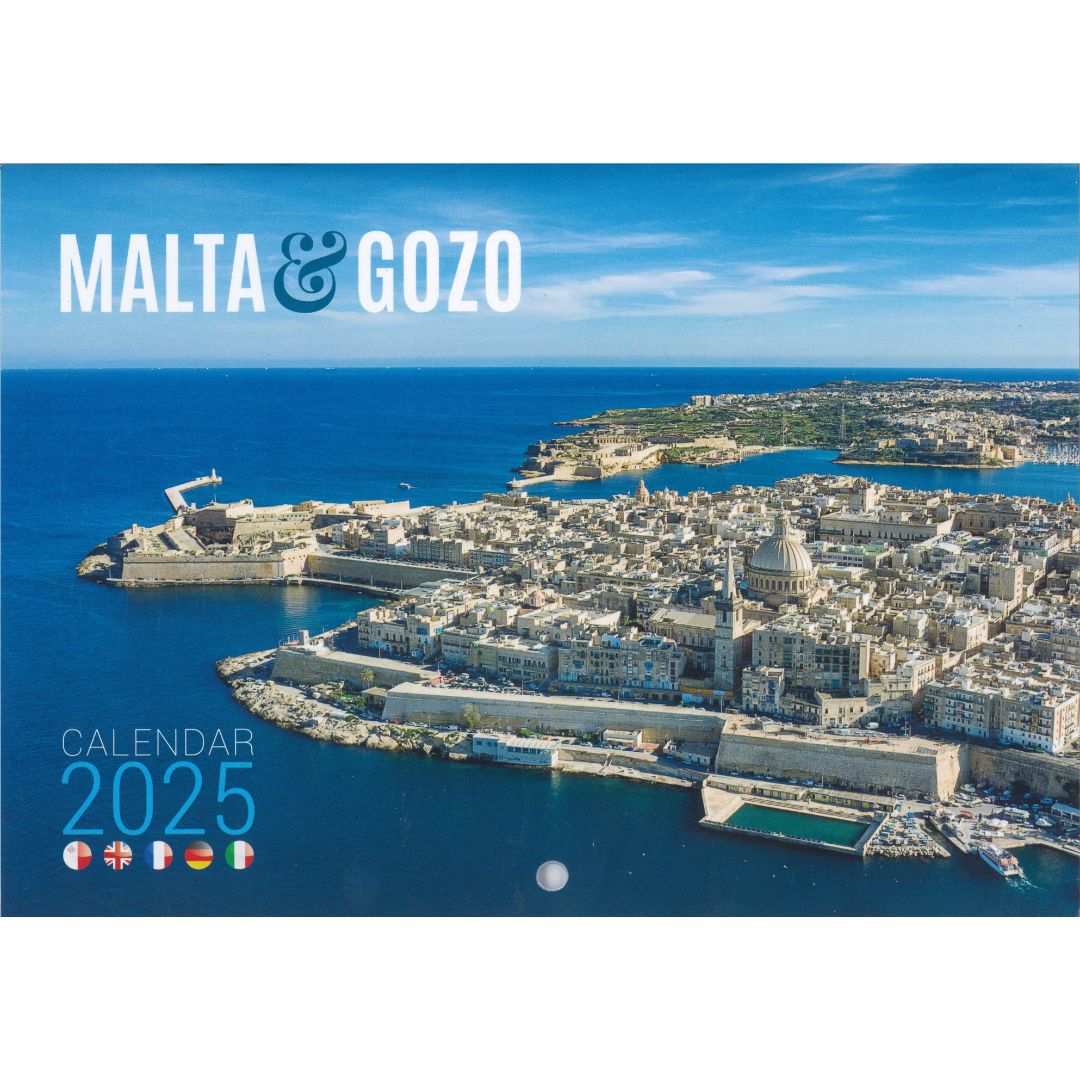 A5 Malta & Gozo 2025 Calendar 1