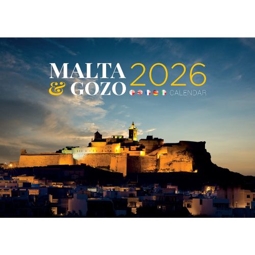 2026 A4 Calendar Malta & Gozo