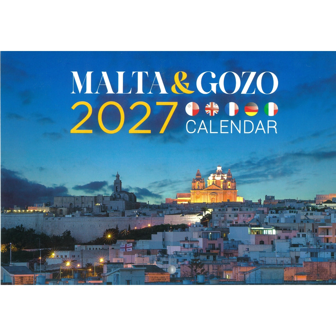A5 Malta & Gozo Calendar - 2027