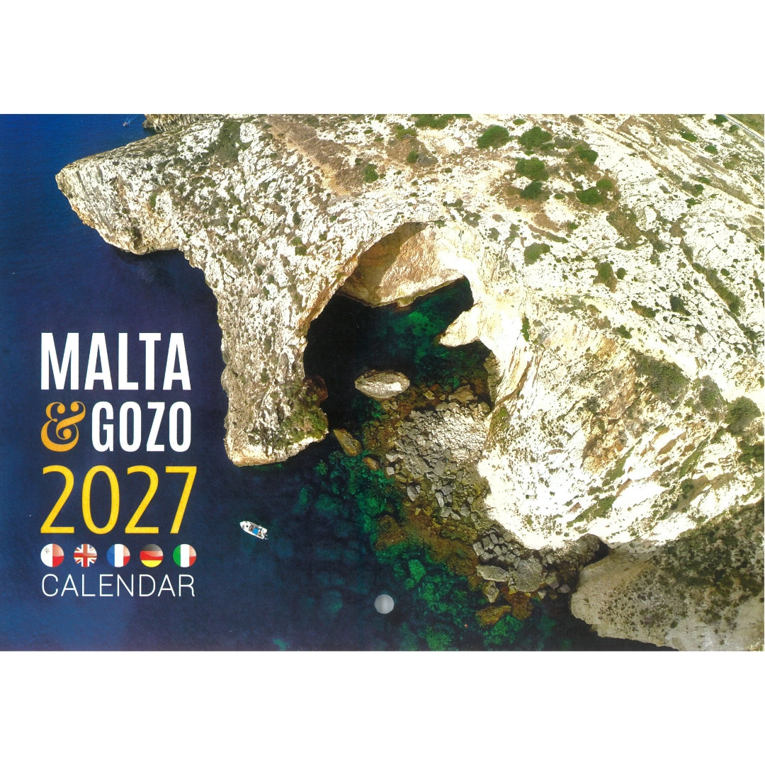 A5 Malta & Gozo Calendar - 2027