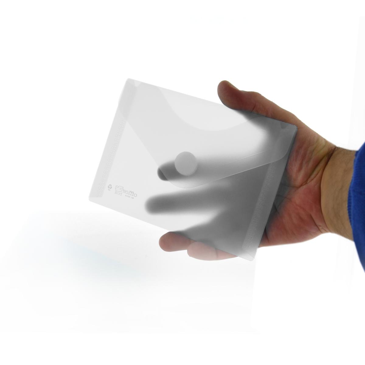A6 Office Box - Translucent Envelope With V-Lock - Classic - Various Colours