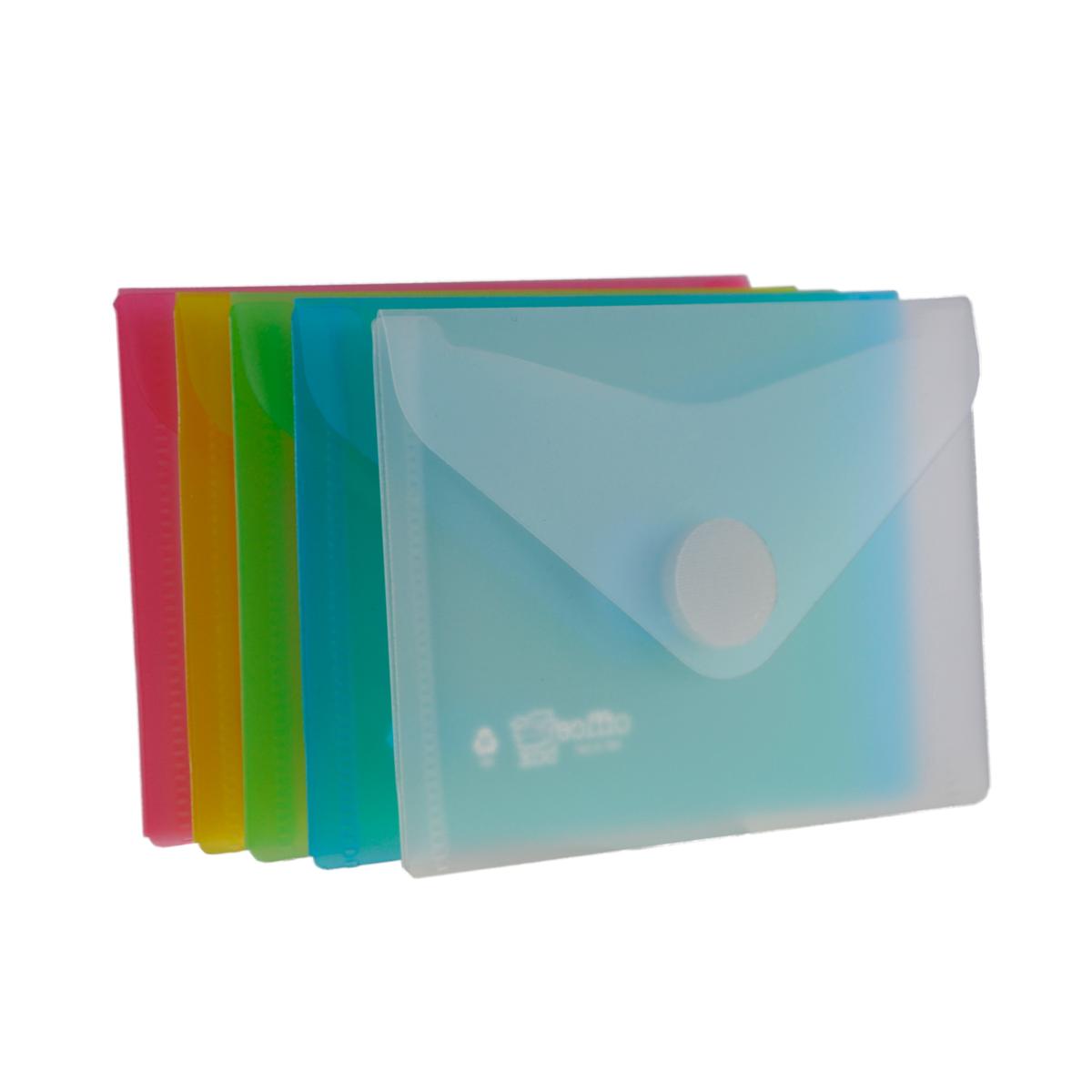 A7 Office Box - Translucent Envelope With V-Lock - Classic - Various Colours