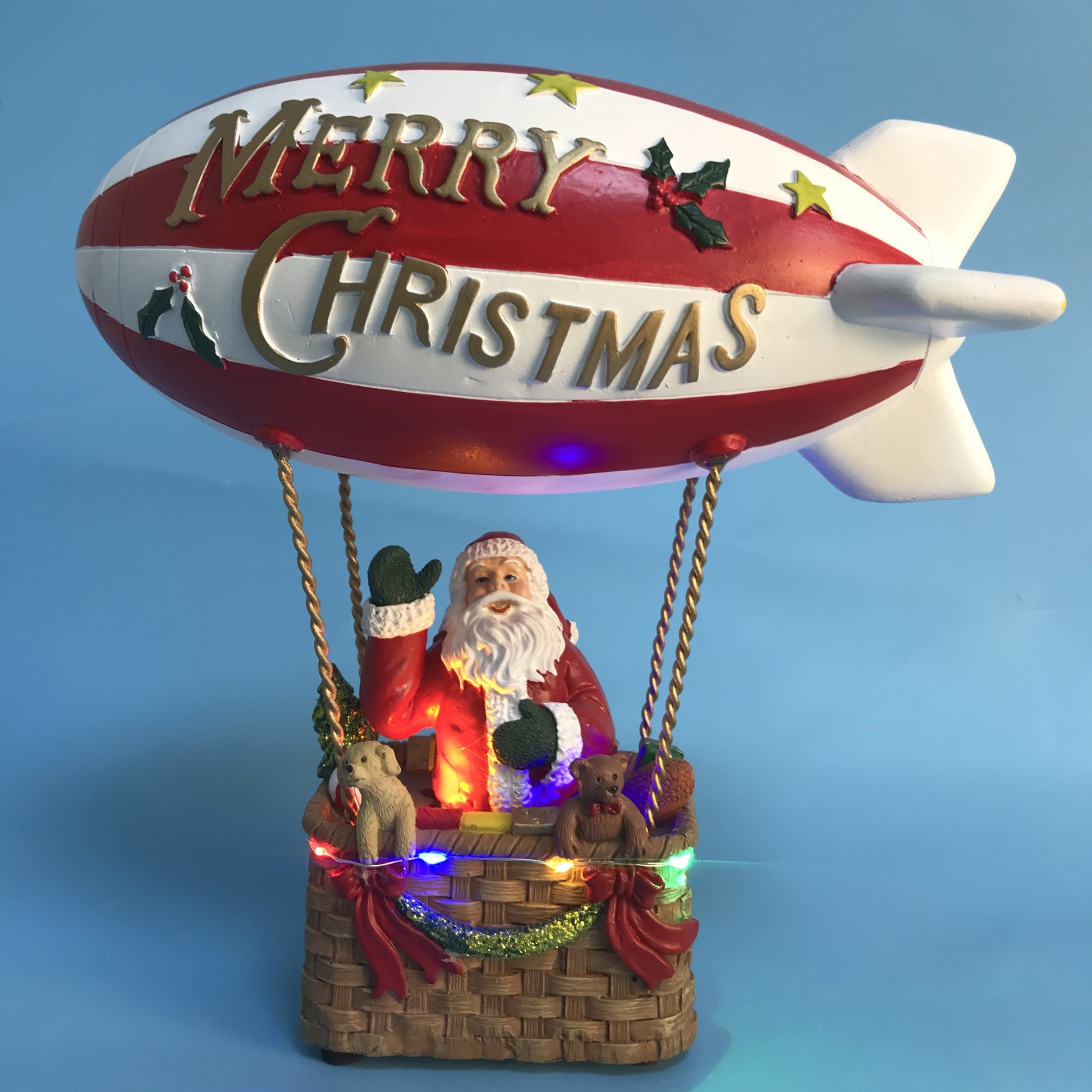 Christmas Aerostat With Santa Claus