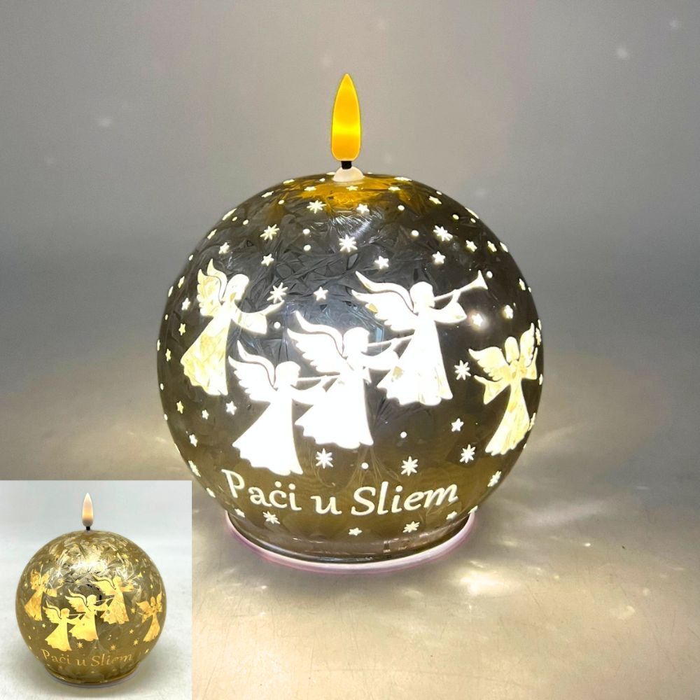 Christmas Malti LED Ball - Gold