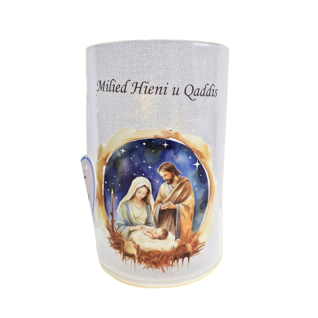 Christmas LED Lantern - Milied Hieni U Qaddis