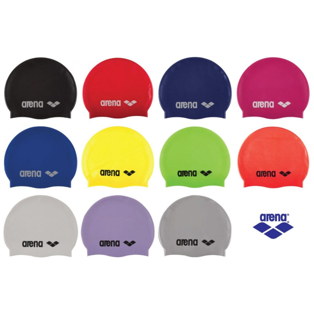 Arena Classic Silicone Cap - Various Colours