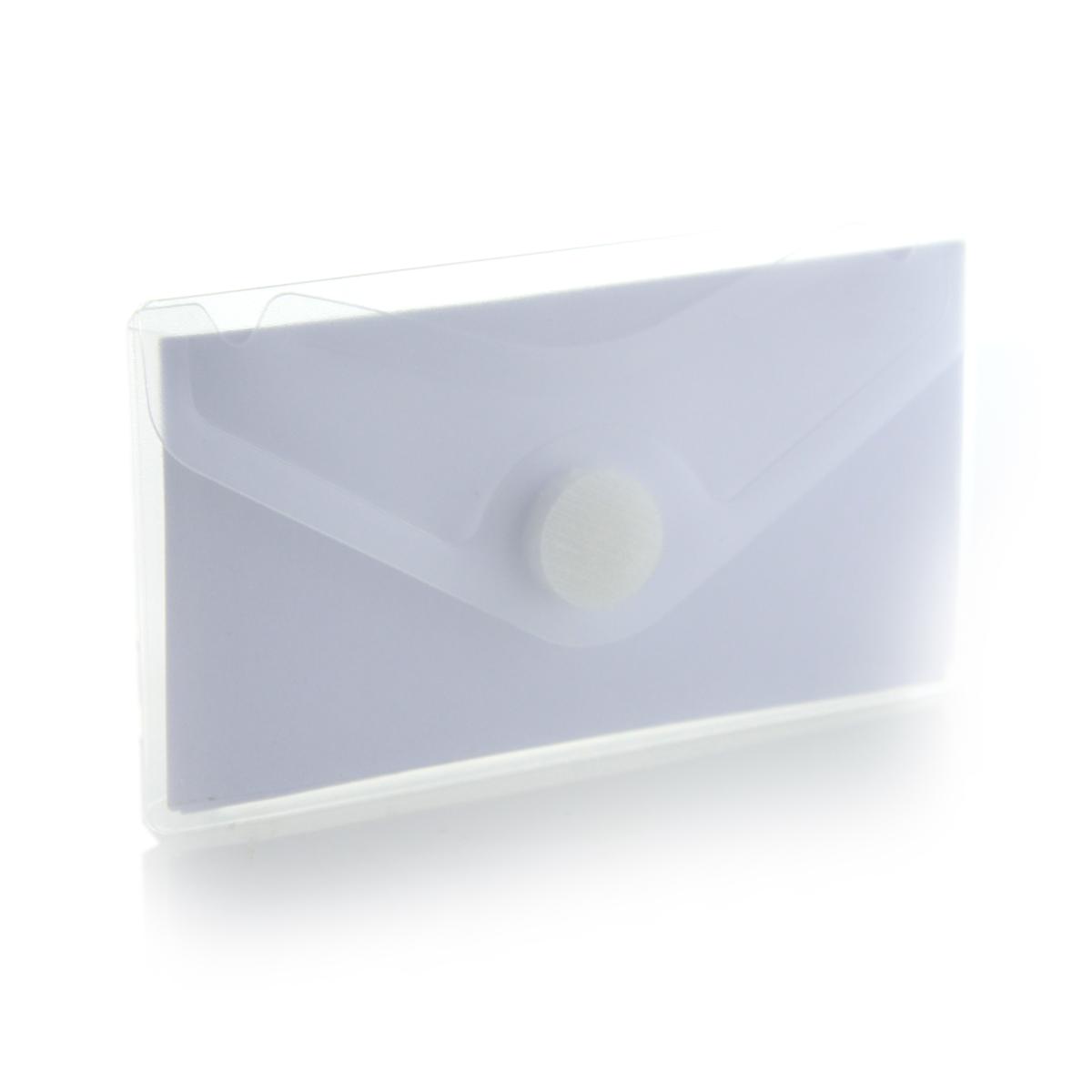 Card Office Box - Translucent Envelope With V-Lock - Classic - Various Colours