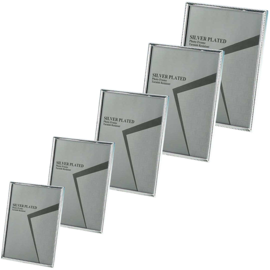 Silver Plated Photo Frame - Fine Weave - Various Sizes